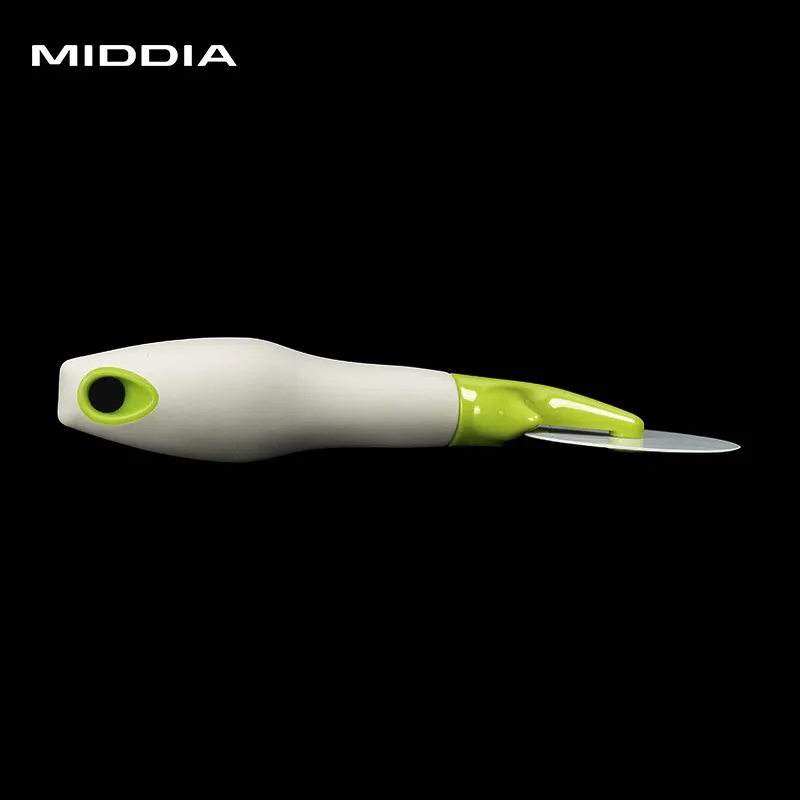 MIDDIA PIZZA CUTTER PPハンドルケーキナイフセラミックピザホイール