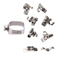 Soins bucco-dentaires Guber Top Orthodontie 1ère et 2ème molaire Roth Non-convertisible Acier inoxydable de qualité médicale 0.022/0.018 Sablage