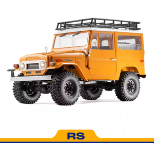 Land Cruiser FJ40 1:10 Scale 2.4G 4WD Yellow LED Lights Offroad RC Crawler Expert Truck 10 Channels 80M Range <b>Remote</b> <b>Controller</b> - Product Image 5