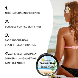 Crème Autobronzante Naturelle Marque Blanche – Éclat Luxueux, Hydratante, Nourrissante, Longue Durée, Lissante, Effet Bronzé Bâtonné - Product Image 4