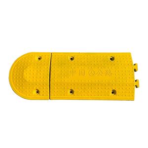 2024 यूरोपीय चिंतनशील पीले/काले यातायात रबर गति हम्प बम्प - Product Image 1