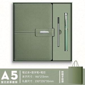 Vente en gros d'articles promotionnels de cadeaux de luxe Carnet de notes cadeau d'affaires tasse thermos Carnet de notes personnalisable coffret cadeau avec stylo et bouteille - Product Image 5