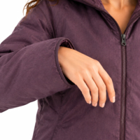 Kadın Peluş Softshell Ceket Rüzgar Geçirmez Düğmeli Yaka Uzun Kollu Heather Dış Mekan Özel Dış Giyim OEM ODM