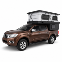 Camper 4x4 pour expéditions, coque renforcée, adaptable à un pick-up, pour terrains extrêmes et voyages tout-terrain