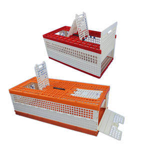 Gabbia per uccelli pieghevole fantasia per il trasporto di piccioni pappagalli uccelli gabbia di trasporto in plastica pieghevole - Product Image 1