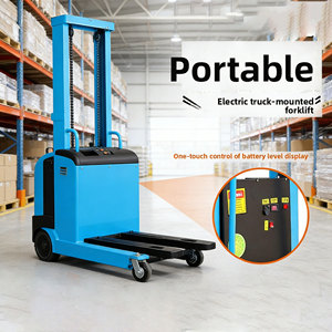 <span class=keywords><strong>Chariot</strong></span> <span class=keywords><strong>élévateur</strong></span> portable de 1 tonne avec fonction de levage électrique et <span class=keywords><strong>chariot</strong></span> <span class=keywords><strong>élévateur</strong></span> <span class=keywords><strong>embarqué</strong></span>, incluant une télécommande sans fil - Product Image 1