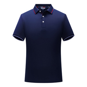 Polo para Mujer, Azul Marino, Manga Corta, Algodón Transpirable, Ropa Casual - Product Image 5