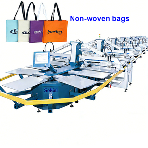 Macchina Serigrafica Ovale Digitale Automatica Multicolore per T-shirt con Automazione Sistemaica - Product Image 2