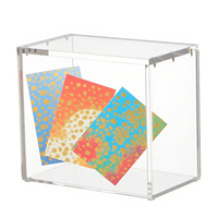 ETB-Boîte de rangement en acrylique magnétique et transparent, boîte de rangement personnalisée pour cartes de jeu monstres de poche, vente en gros