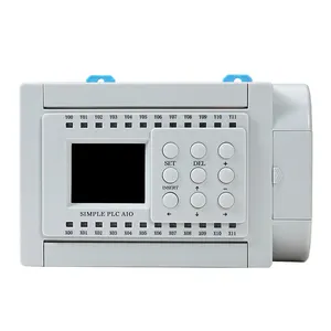 Huaqingjun 12-in 12-out Transistor Output PLC 2-Channel Analog Inputs 0-10V WIFI Remote Control plc for Cylinders