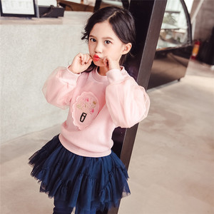 Hot Product Kid Clothes Autumn Boutique Clothing Cotton Children T-shirt and <b>Skirt</b> <b>Leggings</b> Sets for Girls - Product Image 4