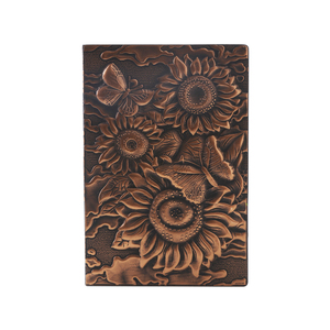 A5/A6 Pocket Mini Notebook Hướng Dương Sáng Tạo Bao Da Nổi 3D, Nhật Ký Cứu Trợ Tinh Tế, - Product Image 2