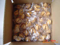 Biscuits pour fortune, pièces personnalisées, vente en gros de différentes formes et différentes parfums