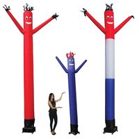 Offre Spéciale Haute Qualité Gonflable Publicité Bureau Vent Skydancer Ciel Danseur Danse Vague Air Tube Homme Ballon