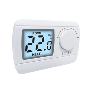 Nouveau <span class=keywords><strong>thermostat</strong></span> d'ambiance <span class=keywords><strong>filaire</strong></span> non programmable à bouton rotatif 230V pour chaudières à <span class=keywords><strong>gaz</strong></span> et chauffage - Product Image 2
