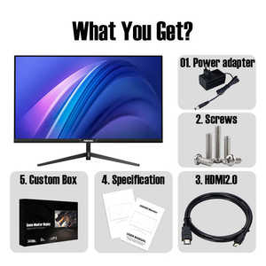 Moniteur LCD <span class=keywords><strong>pas</strong></span> <span class=keywords><strong>cher</strong></span> 24 <span class=keywords><strong>27</strong></span> <span class=keywords><strong>pouces</strong></span> 165Hz <span class=keywords><strong>144Hz</strong></span> IPS Écran <span class=keywords><strong>PC</strong></span> HDR FHD 2K 72%NTSC Écran plat large 4K Moniteur de jeu - Product Image 4