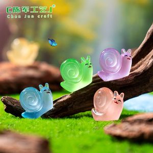 Nuevos Productos Transfronterizos Weij: Caracoles Luminosos, Accesorios Decorativos para Jardinería, Micropaisaje - Product Image 4