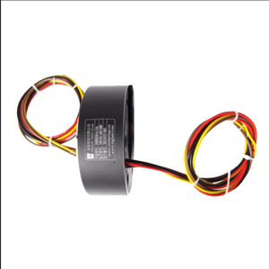 Anneau collecteur électropneumatique robuste, série à arbre creux, ouverture 38 mm, 4 circuits - Product Image 1