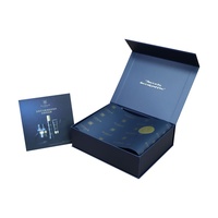 Boîte magnétique pour ensemble de soins de la peau, boîte d'emballage en papier cosmétique en carton