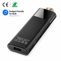 Reproductor Multimedia Smooth Streaming Q6 Android 10 TV Stick 2GB RAM 16GB 8GB ROM Allwinner H313 Quad Core 4K HD para el Hogar