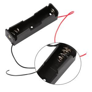 JIALUN 18650 plastik pil tutucu kılıf için 1/2/3/4 soket durumda ve güç uygulamaları için tel - Product Image 3