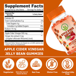 Vinagre de Sidra de Manzana Vegano de Marca Propia, Equilibra el Colesterol y Apoya la Salud Digestiva, Suplemento Dietético - Product Image 2
