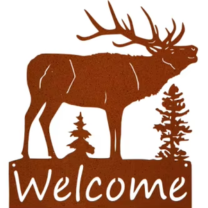 Escultura de Animales Rústica de Acero para Jardín, Adorno de Jardín de Acero Corten, Adornos Artísticos para Jardín, Categoría de Productos - Product Image 6