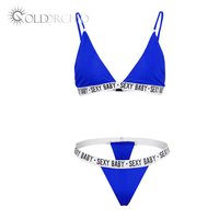 Erotische Strand Bikini Sexy Lingeries Bh Set Sexy Ondergoed Vrouwen Bh En Panty Groothandel Plus Size Dames Volwassen Polyester Dun