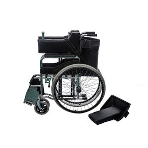 卸売折りたたみ式車椅子アルミマニュアル軽量車椅子障害者用 - Product Image 3