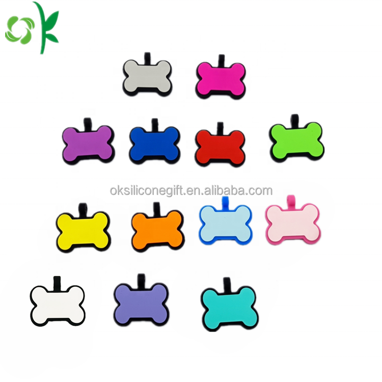 OKSILICONE, лидер продаж, силиконовая бирка для собак, антипотеря, шнурок, силиконовая бирка для ID-карты, именная бирка, силиконовая форма кости