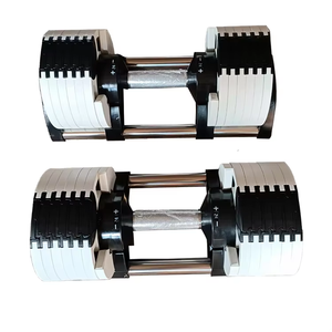 ดัมเบลปรับน้ำหนักได้หลากหลายน้ำหนัก 2-24 กก. ปรับน้ำหนักได้รวดเร็ว ขึ้นอย่างต่อเนื่องเป็น 2 กก./4 กก. ผลิตจากเหล็กหล่อ สำหรับยกน้ำหนัก - Product Image 5