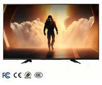 Téléviseurs intelligents 4K UHD LED Android A+ Panel OEM ODM de 32, 43, 50, 55, 65, 75, 85, 100 pouces, directement de l'usine