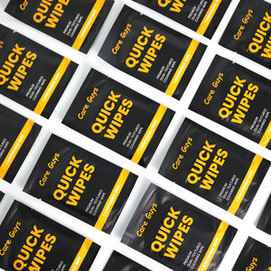 TOALLITAS DE LIMPIEZA DE ZAPATOS 30PCS Toallita de limpieza texturizada empaquetada individualmente Traje para cuero limpio cavas vinilo de nylon y muchos más - Product Image 2