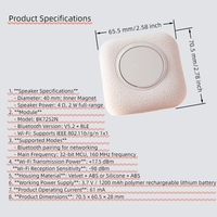Nouvelle tendance interactive AI Intelligent Dialogue Speaker Box Novel Distinctive Plush Toys for Baby Education for Nursery Decor