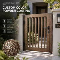 Revêtement en poudre de polyester pur PPX4198 noir à fleurs argentées, largement utilisé pour la modification de la couleur des métaux extérieurs
