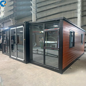 Villa préfabriquée moderne en acier, maison conteneur extensible, 4 chambres, avec emballage de décoration intérieure meublée - Product Image 6