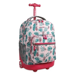 Free sample Personalized 17-inch Multipurpose Waterproof Travel <b>Backpack</b> with Rolling <b>Wheel</b> for Laptops - Product Image 5