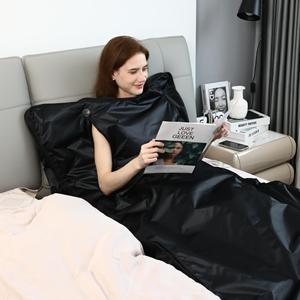 Modern Portable Household Far-<strong>Infrared</strong> <strong>Sauna</strong> Blanket Upper Lower Separate Temperature Control Electric Steam Sweat Blanket - Product Image 2