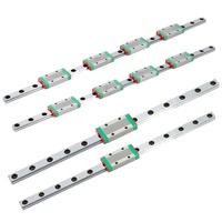 Rail de guidage linéaire HLTNC MGN MGW haute précision MGN12 MGN15 MGN9