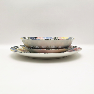 <span class=keywords><strong>Vajilla</strong></span> <span class=keywords><strong>de</strong></span> <span class=keywords><strong>Porcelana</strong></span> Estilo Europeo, Juego <span class=keywords><strong>de</strong></span> <span class=keywords><strong>12</strong></span>/18 <span class=keywords><strong>Piezas</strong></span> con Diseño Floral, Ecológica, Apta para Lavavajillas, <span class=keywords><strong>Vajilla</strong></span> para Bodas - Product Image 6