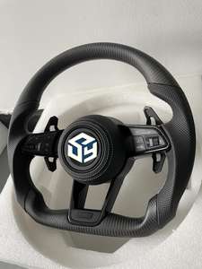 Volant en fibre de carbone au <span class=keywords><strong>prix</strong></span> d'usine pour Volkswagen <span class=keywords><strong>Golf</strong></span> <span class=keywords><strong>7</strong></span> 75 GTI GTD GTE <span class=keywords><strong>R</strong></span> Polo GTI Tiguan Passat - Product Image 2