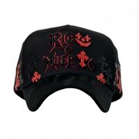 Casquette de baseball originale en daim à large bord brodée de strass, avec logo personnalisé, G5 Gorra Barbas, 31hats avec puce NFC, collection 2026