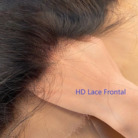 Perruque péruvienne en gros de fermeture de cheveux humains, cheveux de fermeture frontale 13X6,Hd Frontal, fermeture de dentelle Hd pré-plumée et frontale