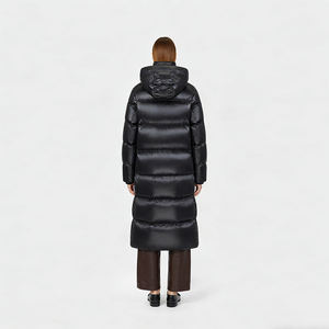 Parkas LOVEXUAN pour Femme par des Fabricants Entièrement Certifiés, Doudoune Longue et Brillante de Luxe pour Femme, Manteau Matelassé en Duvet d'<span class=keywords><strong>Eider</strong></span> - Product Image 4