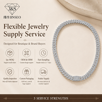 Collier chaîne cubaine en moissanite entièrement sertie, plaqué rhodium S925, anti-ternissement, de qualité supérieure, pour homme, bijoux hip-hop, cadeau