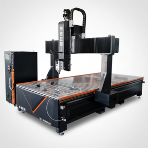 Rongchi 4 Axis ATC Router 1325 1530 3D Wood Foam Engraving <b>Machine</b> with Rotary Device for Furniture Making - Product Image 1