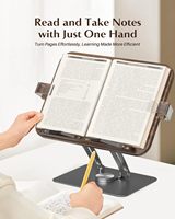 Recette de lecture gratuite Livre de cuisine en bois Support de tablette Support de livre pour la lecture