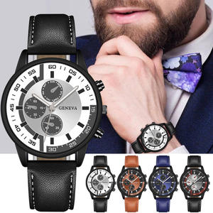 Reloj de Pulsera de Cuarzo para Hombre, con Logotipo Personalizado, Esfera Grande, Correa de PU, Estilo Ejecutivo, Mecánico - Product Image 5