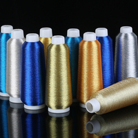 Hilo metálico para tejer, hilo de bordar de color MH AK de alta calidad, directo de fábrica