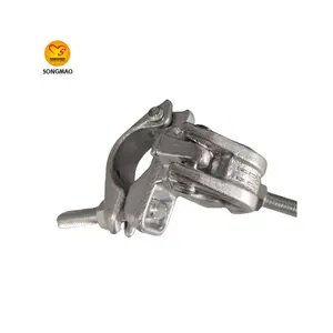 SONGMAO Steel Scaffolding Electro Galvanized Forged Fix Clamp Coupler